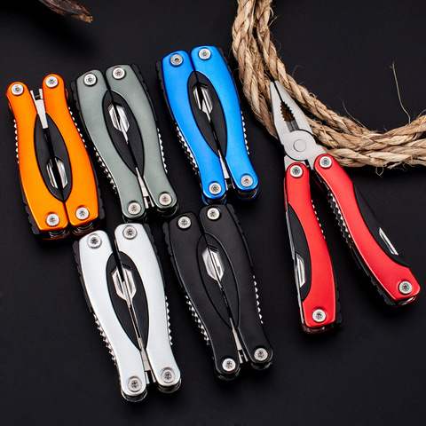 hand tool Screwdriver Mini Portable stainless Multitool fold pocket folding knife pliers Outdoor tools ► Photo 1/6
