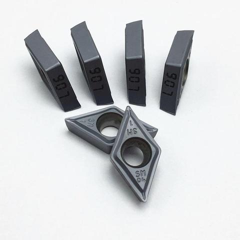 DCMT11T304 DCMT11T308 SM IC907/IC908 Carbide Insert Internal Turning Tool dcmt 11t304 Lathe Tool Turning Insert CNC Lathe Tool ► Photo 1/6