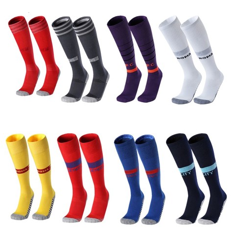 Europe Soccer Club Socks Breathable thicken Sports High Knee Professional Football Basketball Long Stocking Socks for Adult Kids ► Photo 1/6