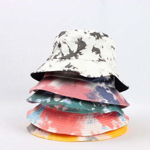 Black White Solid Bucket Hat Unisex Bob Caps Hip Hop Gorros Men