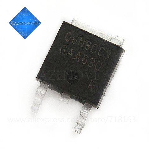 5pcs/lot FDD8N50NZ 8N50 NT2955G NTD2955T4G SPD06N80C3 06N80C3 TO-252 ICWinWinIC In Stock ► Photo 1/1