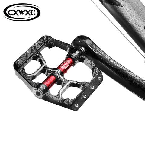 Flat Bike Pedals MTB Road 3 Sealed Bearings Bicycle Pedals Mountain Bike Pedals Wide Platform Pedales Bicicleta Accessories Part ► Photo 1/6