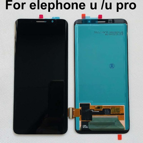 Amoled 100% Original Tested For elephone u /u pro lcd display and touch screen assembly repair parts for elephone u upro E9002 ► Photo 1/6