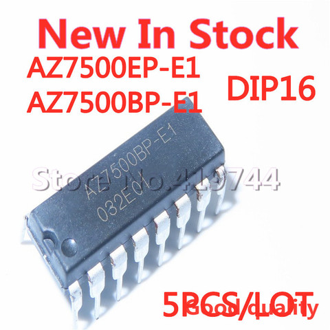 5PCS/LOT AZ7500EP-E1 AZ7500BP AZ7500BP-E1 DIP16 pulse width modulation control circuit In Stock NEW original IC ► Photo 1/3