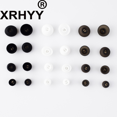 XRHYY XS/S/M/L 4 Sizes 4 Pair Replacement Ear Adapters In-Ear Earbud Soft Silicone Ear Tip For Sennheiser Momentum HD1 Earphone ► Photo 1/6