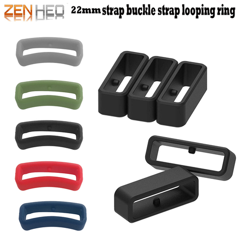 22MM Rubber Fastener Rings Security Loop Replacement for Garmin Fenix5/Fenix5 Plus/Forerunner 235/Forerunner 630/Forerunner 735 ► Photo 1/6