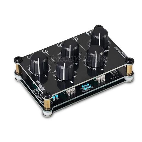 Mini MC5 Portable Stereo 4 Channel Audio Mixer Passive Live Studio Console Recording ► Photo 1/6