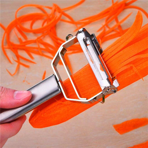 Stainless Steel Multi-function Vegetable Peeler Cucumber Carrot Fruit Cutter Julienne Peeler Potato Carrot Grater Kitchen Tool ► Photo 1/6