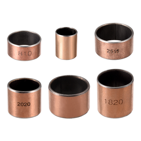 uxcell 1-10pcs Self Lubricating Composite Sleeve Bearing Bushing 18mm 20mm 22mm 25mm I.D. Smooth Rod Accessories Wrapped Oilless ► Photo 1/1
