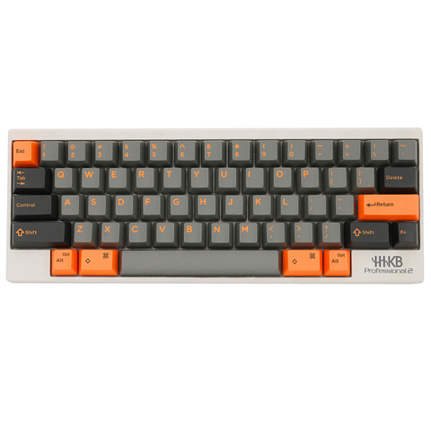 Domikey hhkb abs doubleshot keycap set dolch orange hhkb profile for topre stem mechanical keyboard HHKB Professional pro 2 bt ► Photo 1/6