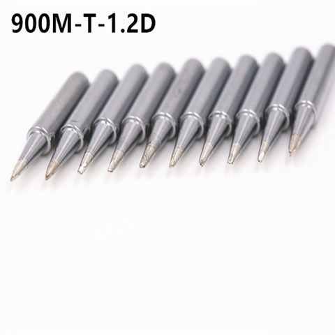 SZBFT 10 piece Good quality soldering iron tips 900M-T-1.2D for hakko 907 handle free shipping ► Photo 1/2