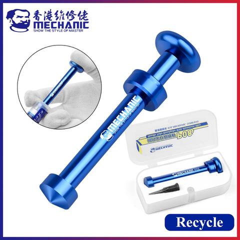 MECHANIC Aluminum Alloy Tube Piston Solder Paste Flux Booster Manual Syringe Plunger Dispenser Propulsion Tool For Phone Repair ► Photo 1/6