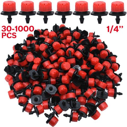 30-1000PCS 4/7mm Garden Irrigation Nozzle Adjustable Dripper Sprinkler Emitter Micro Drip Balcony Yard Greenhouse Watering Spray ► Photo 1/6