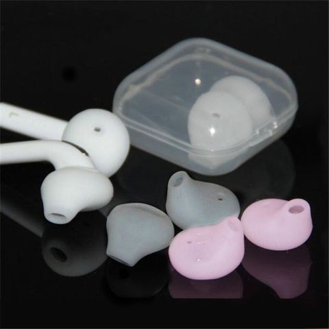 10pcs/lot Soft Silicone Ear Pads Eartips For S-ony WI-SP500 For S amsung S7 S6 Edge 9200 level u In-ear Headphones Earphone ► Photo 1/6