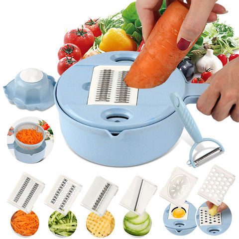 Function Manual Vegetable Thread Cutter Potato Peeler Carrot Cucumber Grater Vegetable Slicer Onion Chopper Kitchen Accessories ► Photo 1/6