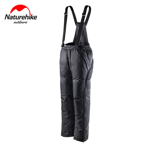 Naturehike Outdoor Winter Suspender Down Pants 90% White Goose Down 700+ Bulkiness Winter Thick Windproof And Cold Warm Pants ► Photo 1/6