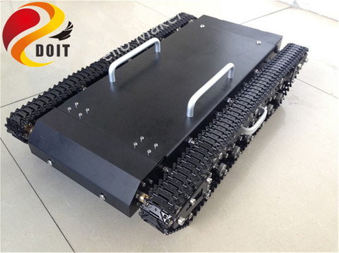 SZDOIT 30KG Load Large Full Metal Crawler RC Robot Tank Chassis Kit Tracked Vehicle High Torque Motor Shock Absorbing Education ► Photo 1/6