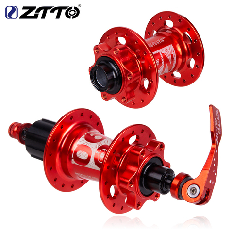 ZTTO MTB 32 HoleS Disc Brake Bicycle Hub QR Thru Axle Quick Release HG XD Micro Spline Compatible Ratchet 54T For Mountain Bike ► Photo 1/6