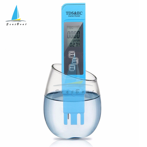 3 in 1 Digital TDS/EC Temperature Meter Tester Thermometer Pen Conductivity Water Quality Measurement Tool 0-9990ppm ► Photo 1/6