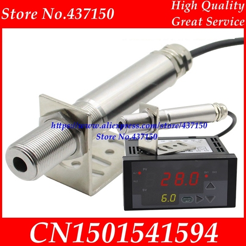 Industrial Non-contact Online Infrared Thermodetector Probe High Temperature Infrared Temperature Sensor Transmitter 4-20ma ► Photo 1/4