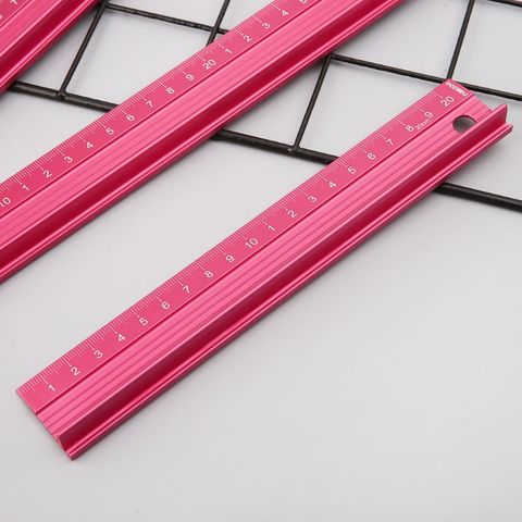 Professional Aluminum Alloy Straight Ruler Protective Scale  Measuring Engineers Drawing Tool 20/30/45cm 831D ► Photo 1/5