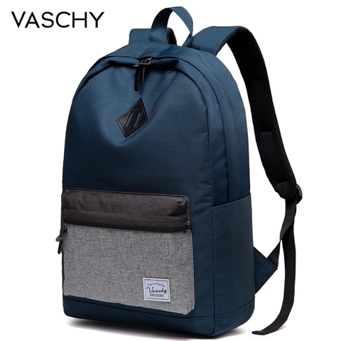 VASCHY Men Backpack Casual School Backpack for Men Women Water Resistant Durable Lightweight Daypack for Work Men Rucksack ► Photo 1/6