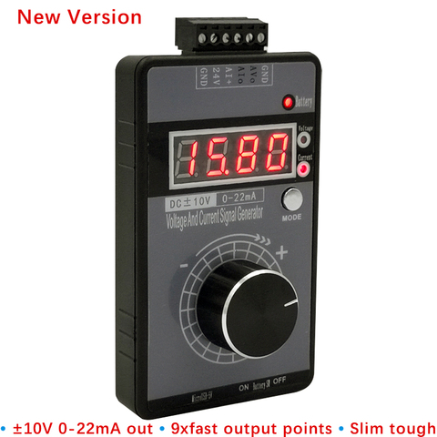 NEW Precision 4-20mA 0-10V 0-5V Signal Generator Adjustable Voltage Current Simulator LB02G 0-22mA Sink Source for Transmitter ► Photo 1/6