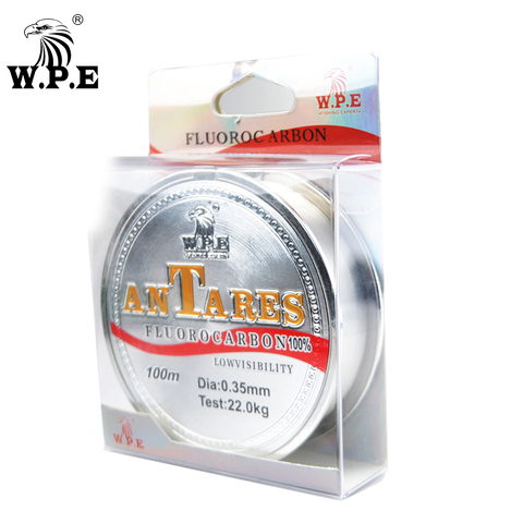 W.P.E Brand New ANTEROS Fishing Line 0.20mm-0.60mm Fluorocarbon Coated Fishing Line 100m 10KG-41KG Carbon Fiber for Carp Fishing ► Photo 1/6