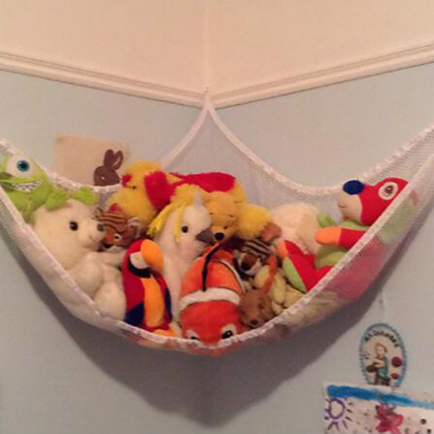 New Hammock Net For Toys Storage Children Room Toys Stuffed Animals Toys Hammock Net Organize Storage Holder ► Photo 1/6