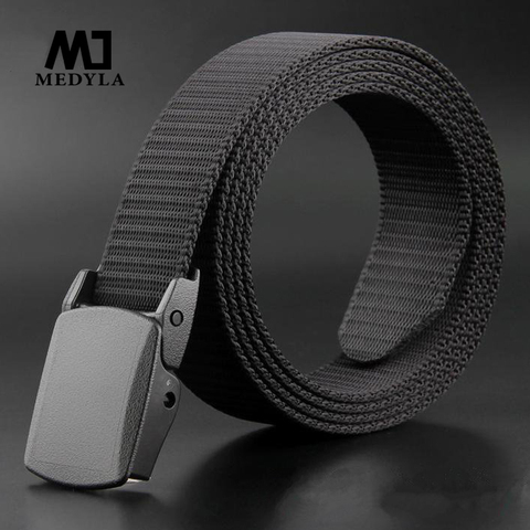 medyla Good Quality Nylon Belts for Men Belt Casual Style Male Strap Tactical Belts Ceinture Homme Dropshipping ► Photo 1/6