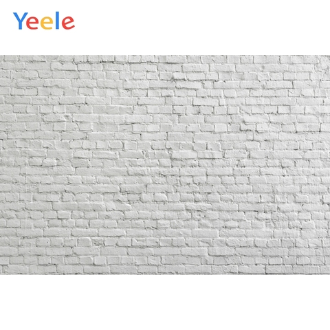 White Brick Wall Vintage Backdrop Vinyl Photography Backdrops Photographic Background For Photo Studio Photophone Photozone Prop ► Photo 1/6