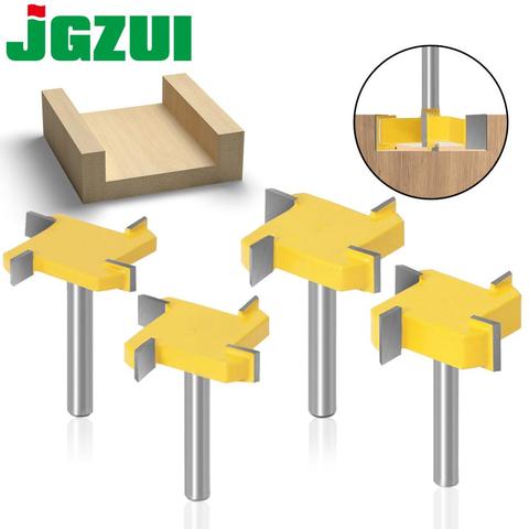 6mm 1/4inch Shank Flush trim bit Z4 Milling Straight Edge Slotting Milling Cutter Cutting Handle for Wood Woodwork ► Photo 1/6