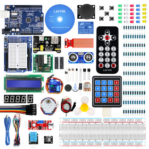 Super Starter kit/Learning Kit for Arduino UNO R3 Projects with CD tutorial ► Photo 1/6