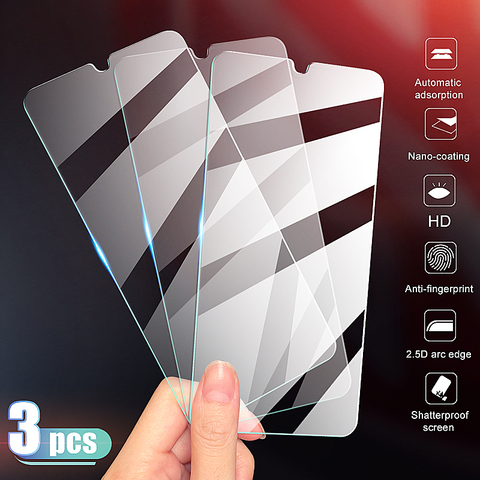 3Pcs Tempered Glass For Samsung Galaxy A30 A50 Screen Protector Glass Samsung A10 A20 A40 A60 A70 A80 A90 A01 A51 A71 A20E Glass ► Photo 1/6