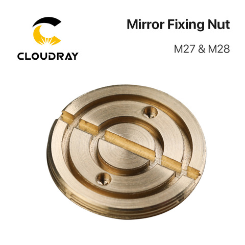 Cloudray Mirror Fixing Nut for C & E series First Second Mirror Mount with Brass Material Double Disassembly ► Photo 1/4