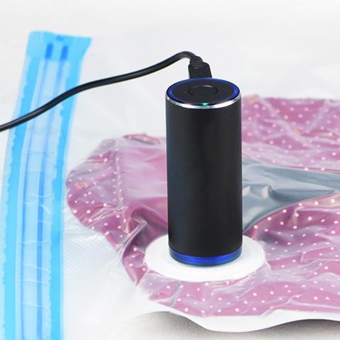 Mini Electric Automatic Air Vacuum Pump Food Sealer USB Powered Food Clothes Sealing Vacuum Pump Household Sealing Machine ► Photo 1/6