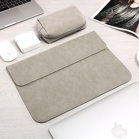 2022 New Luxury Laptop Sleeve Bag For Macbook Air 13 Touch ID 2022 Pro 13 11 12 15 bags Case For Xiaomi 13.3 15.6 notebook Cover ► Photo 1/6