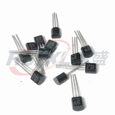 2SK68A K68A 2SK43 SK43 TO-92 NEW ORIGINAL 10PCS/LOT ► Photo 1/2