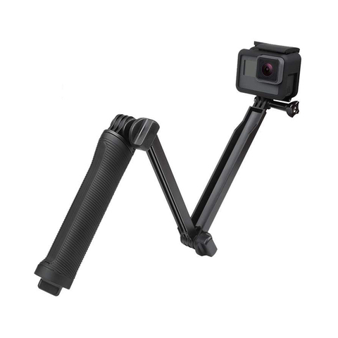 3 Way Grip Waterproof Monopod Selfie Stick Tripod Stand for GoPro Hero 7 6 5 4 Session for Yi 4K Sjcam Eken for Go Pro Accessory ► Photo 1/6
