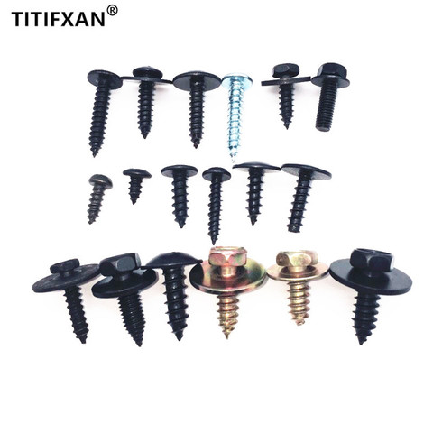 Auto metal self-tapping screws fasteners for hyundai tiburon mazda grand cherokee toyota tundra fj cruiser ford explorer fender ► Photo 1/4