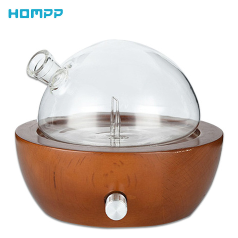 25ML Waterless Nebulizing Essential Oil Diffuser For Best Aromatherapy Beech Wood Glass LED Colored for Home Office Gift Spayoga ► Photo 1/6