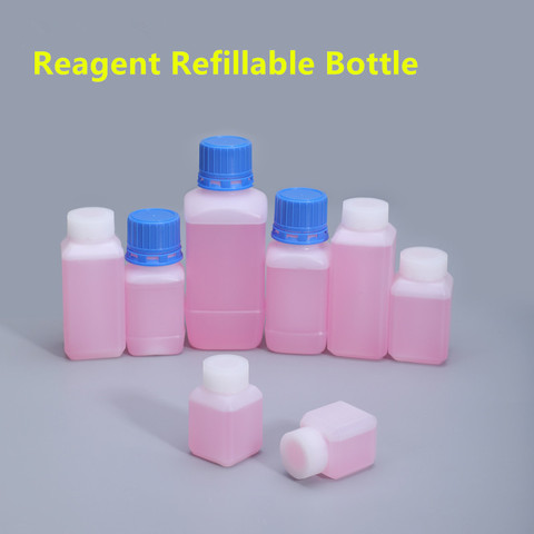 UMETASS Translucent plastic bottle Narrow mouth liquid container Leakproof HDPE Oil reagent bottles Food Grade 10PCS ► Photo 1/6