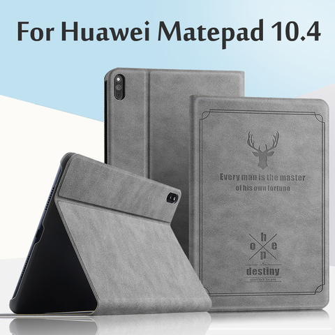 Case For Huawei Matepad 10.4 case BAH3-AL00/W09 10.4''Tablet Magnetic Stand Protective Cover Funda For Honor V6 10.4 KRJ-W09 ► Photo 1/6