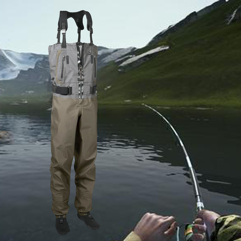 Waterproof Breathable Chest Waders Pants Premium Fishing Gear Manufacturers Dry  Apparel Shorty Wet suit for Fishing & Hunting ► Photo 1/5