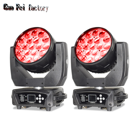 Moving Head Dmx Led Wash Spot Light With 19Pcs 15Watt Rgbw 4In1 Leds Good For Stage Lighting Dj Bar ► Photo 1/6