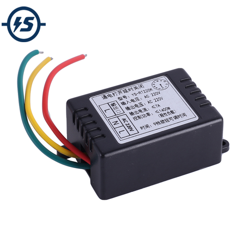 AC 110V 220V Power-ON Delay Relay Module Voltage Output 180min Adjustable Switch Timer Delay Controller ► Photo 1/6