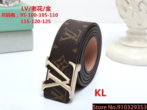 Hot Sale Famous Luxury Brand Louis Vuitton LV- belts Casual Women