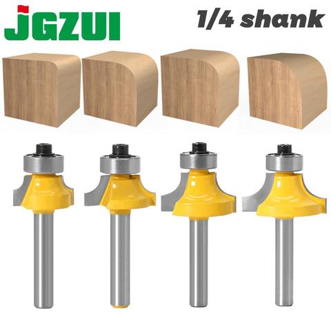 1pc 1/4 shank Corner Round Over Router Bit with Bearing for Wood Woodworking Tool Tungsten Carbide Milling Cutter ► Photo 1/6