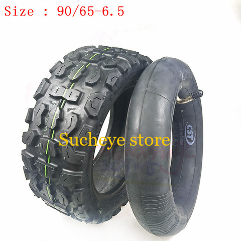 New Inflatable Rubber Pneumatic Tire Scooter Wheel Tyre 90/65-6.5  Off-Road CST Tire 11 Inch outer Tire Inner Tube ► Photo 1/6