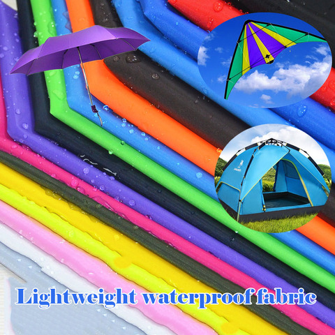 100*150CM Color Waterproof Nylon Fabric Polyester Cloth DIY Handmade Umbrella Kite Pennant Outdoor Camp Tent Seat Cover Material ► Photo 1/6
